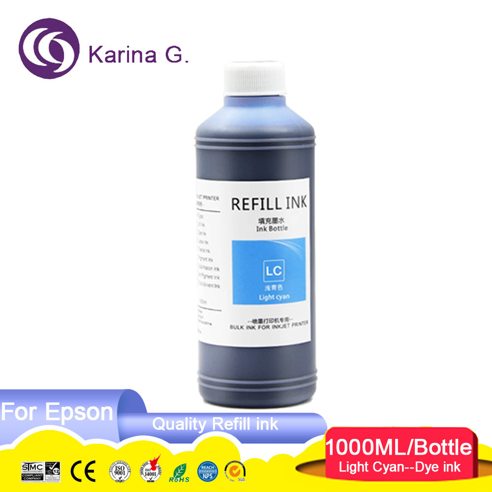Jual 1000ML/bottle 312XL 314XL 378XL 478XL T0821 T0791 85N Refill Dye ...