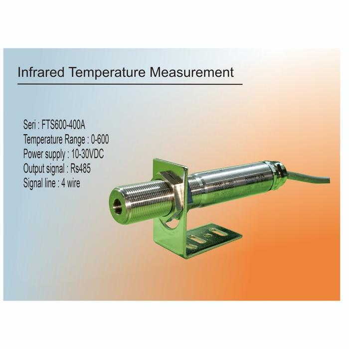 Jual Infrared temperature sensor 0-600 C output : Modbus RS-485 ...
