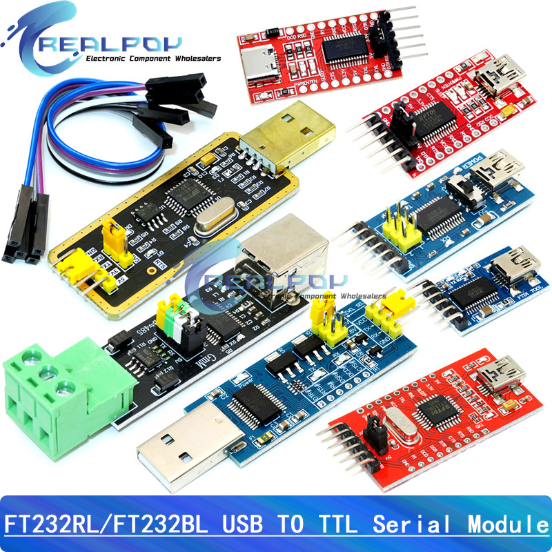 Jual Ft232Bl Ft232Rl Basic Breakout Board Ftdi Ft232 Usb To Ttl 5V 3.3V ...