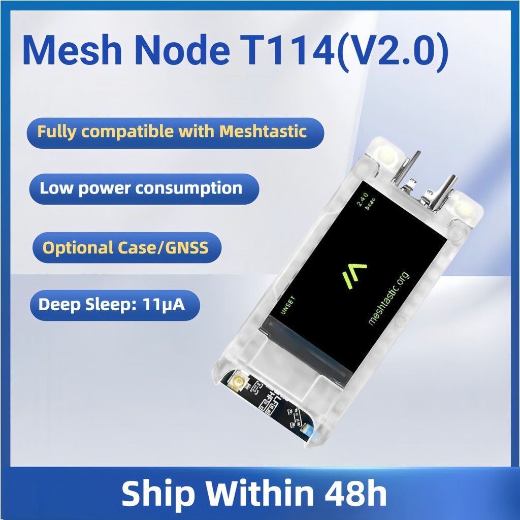 Jual Heltec Mesh Node T114 V2.0 Meshtastic Gps Tracker Nrf52840 Sx1262 ...