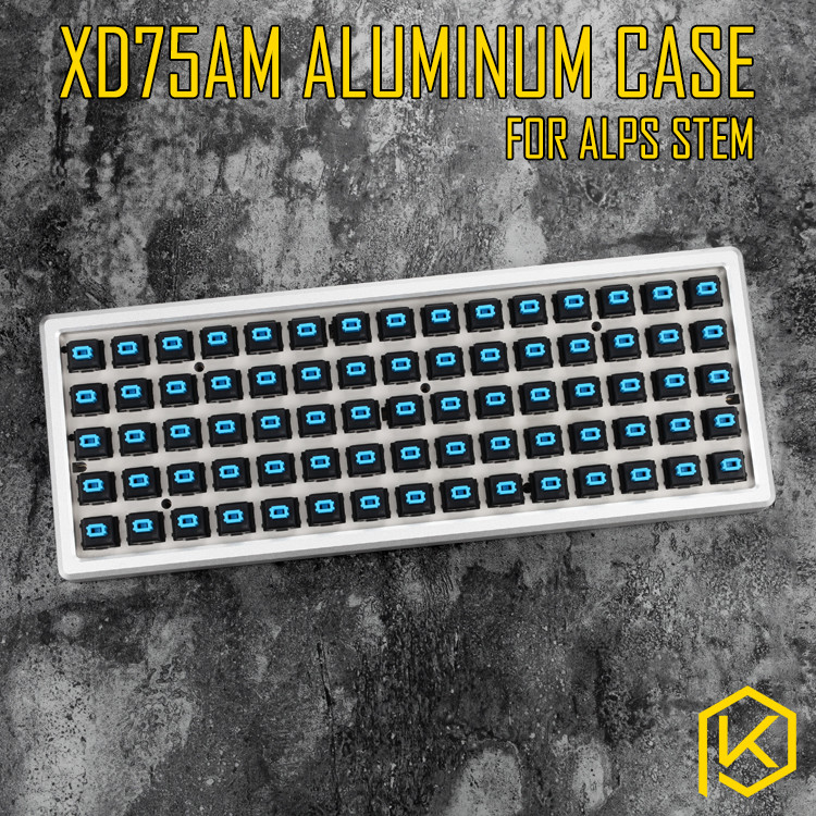 Jual xd75 Anodized Aluminium case for alps matias xd75am 60% custom ...