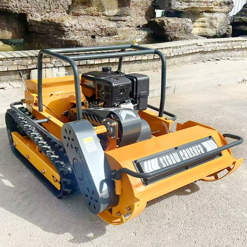 Jual JUAL Customized Remote control 15 HP 800 1000 mm Diesel Robot Lawn ...