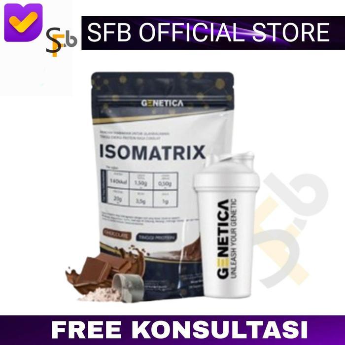 Jual Promo Genetice Isomatrix 2Lbs 900Grm Whey Isolate Original ...