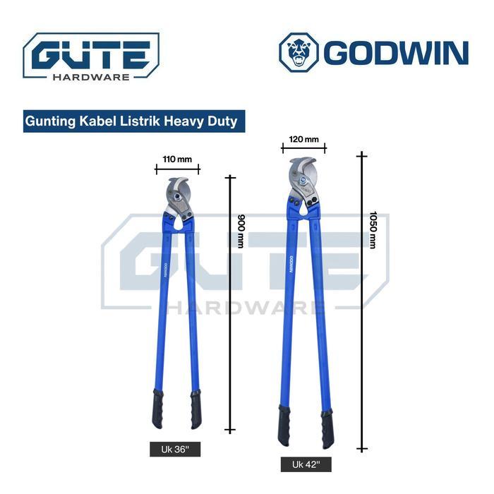 Jual Godwin Tang Potong Kabel Besar Gunting Kabel Listrik Heavy Duty 36 ...