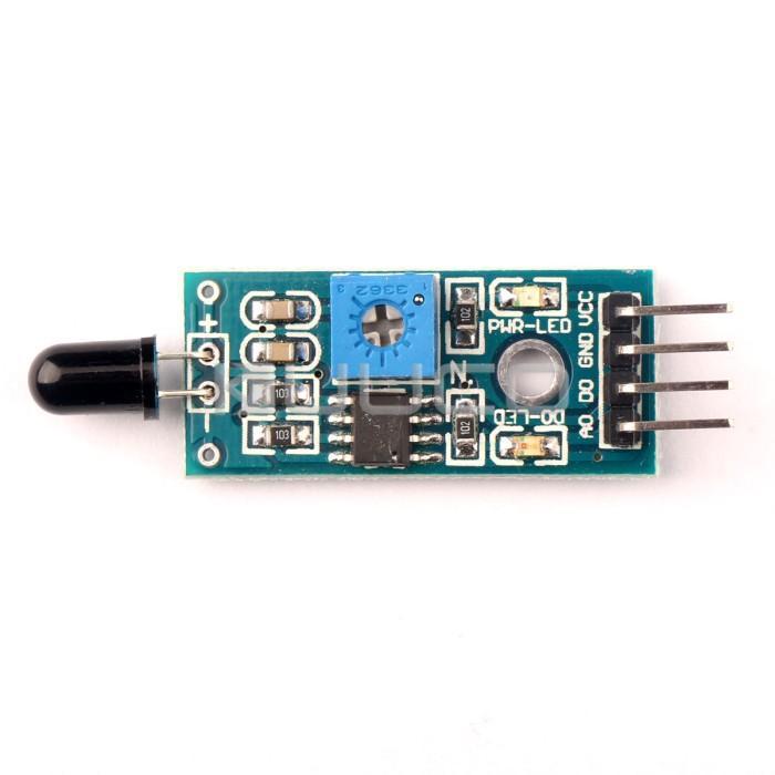 Jual News 4 - pin flame sensor module fire source detection | Shopee ...