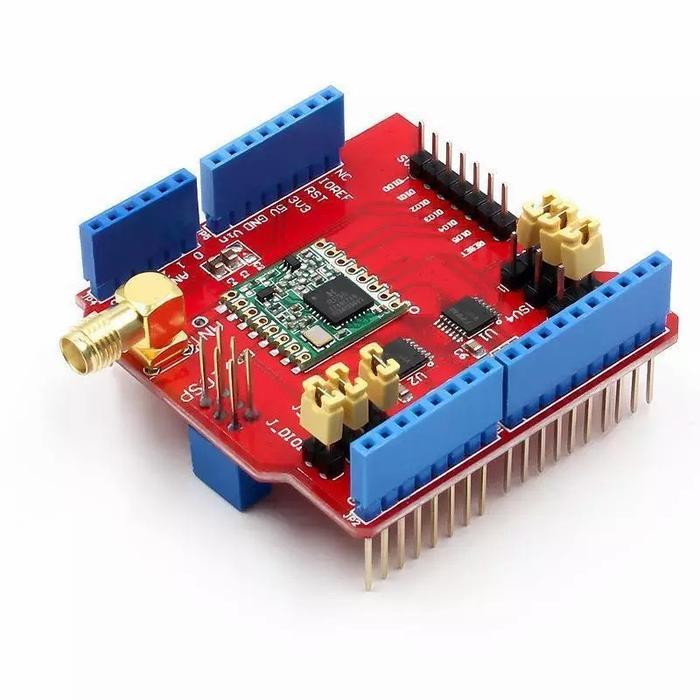 Jual TRIKQUEE- Lora Shield 433Mhz 868Mhz 915Mhz Wireless Long Range ...