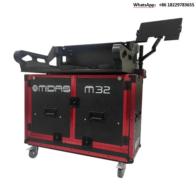 Jual Customized Midas M32 Fli-Ght Case With A Laptop Stand Hydraulic ...