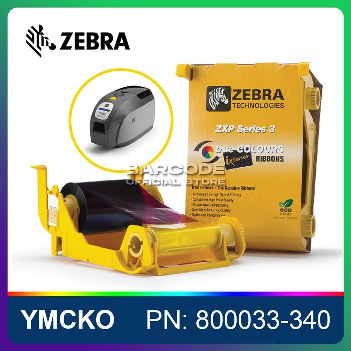 Jual Zebra Ix Series True Colours Rbn Ymcko Zxp3 280Img ( Pn : 800033 ...