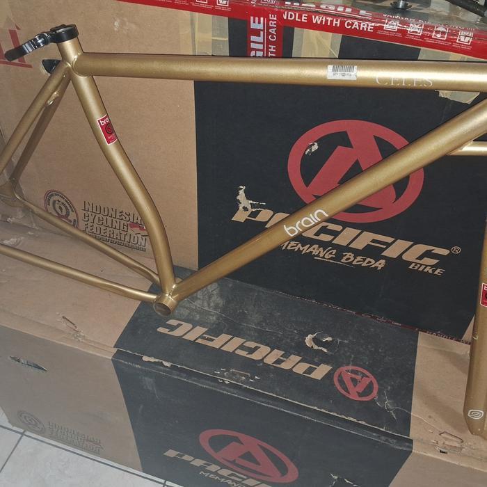 Jual Frame Fixie Brain Celes Chromoly ringan 700c | Shopee Indonesia