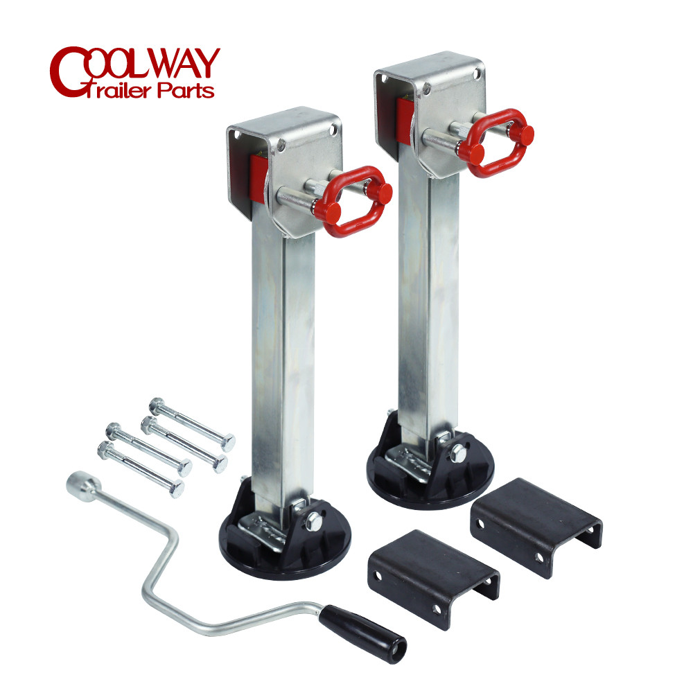 Jual 2Pcs Trailer Jack 440~630Mm Drop Down Caravan Parking Stabilser ...