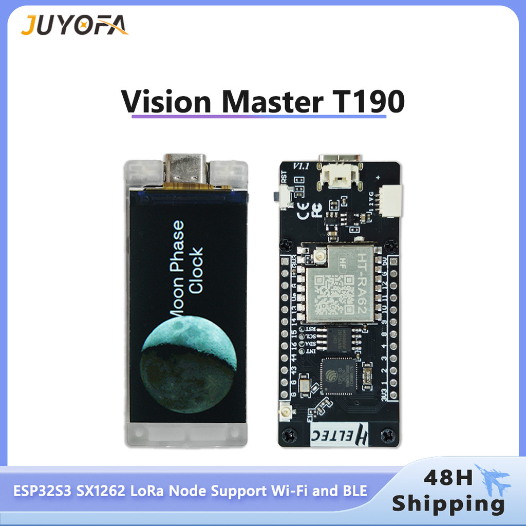 Jual Meshtastic Heltec Vision Master T190 ESP32 SX1262 LoRa Devboard ...