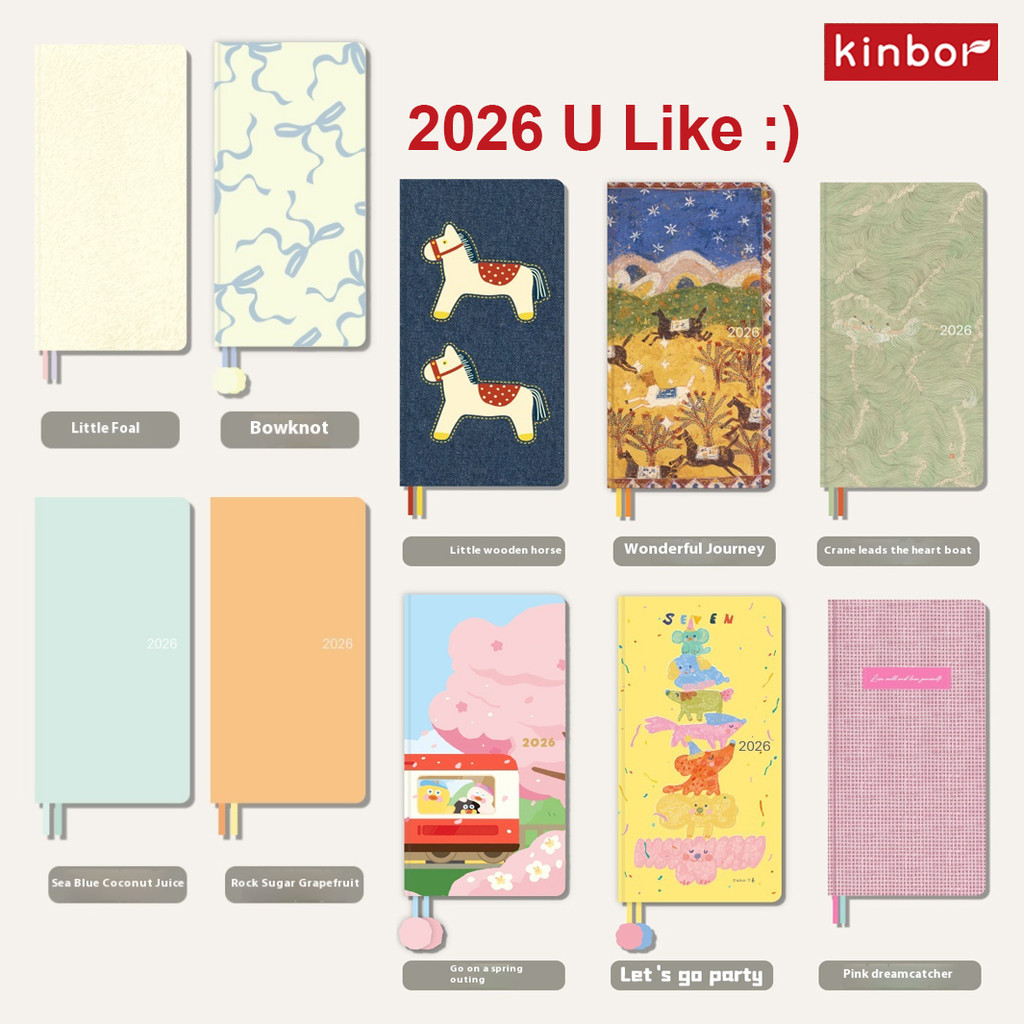 Jual Kinbor 2026 Weekly Planner Pocket Size Notebook Week Plan Notepad ...