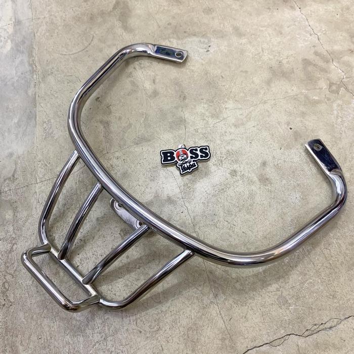 Jual Rear Rack Model Zelioni Chrome Vespa GT Series GTS GTV | Shopee ...
