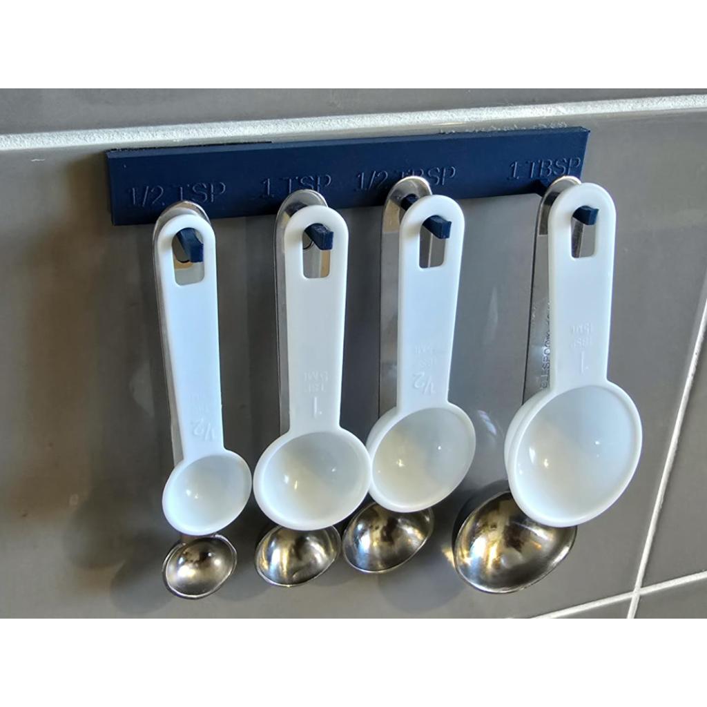 Jual Gantungan Alat Ukur Dapur Measuring Spoon Rack Holder Mount ...
