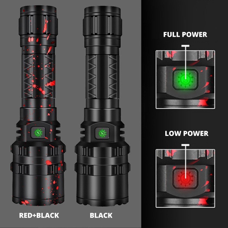 Jual New 5000000LM High Power Powerful LED Flashlight Tactical Military ...