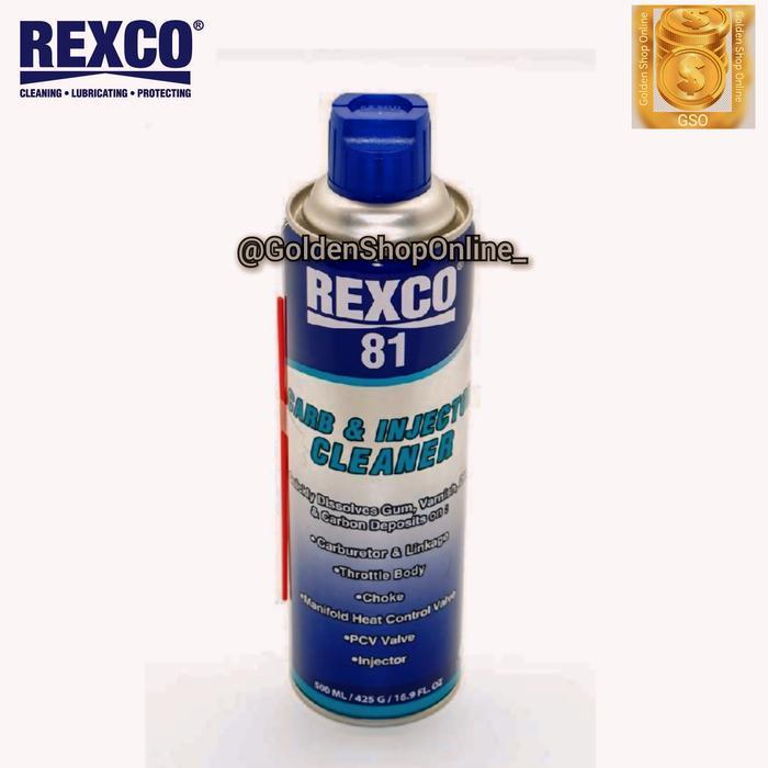 Jual Disc Rexco 81 Carb & Injector Cleaner 500ml | Shopee Indonesia