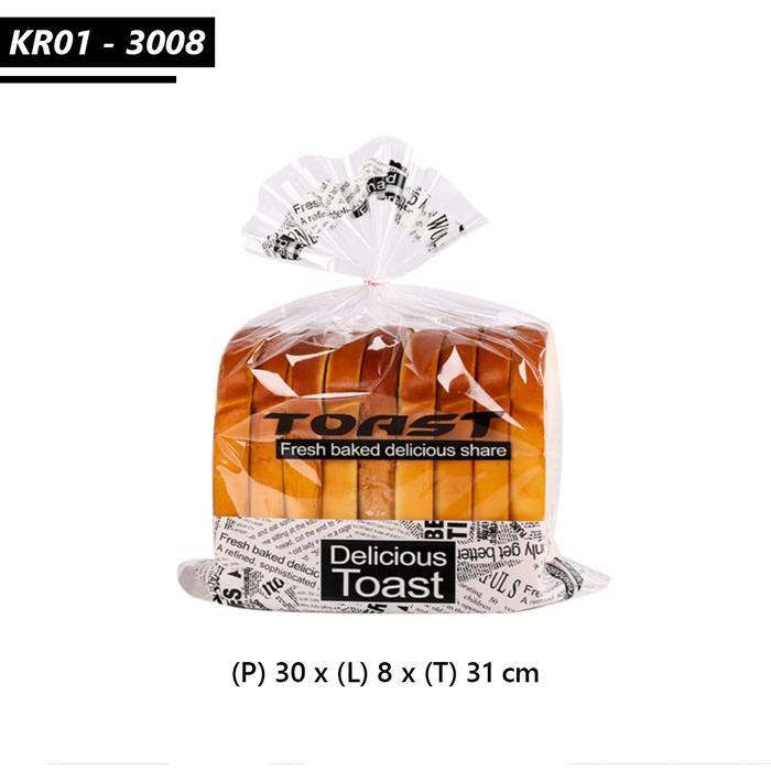 Jual Plastik Bungkus Roti Tawar/ Kemasan Packaging Plastik roti KR01 ...