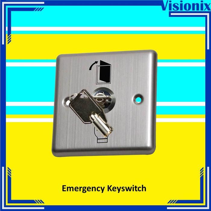 Jual nt2iv- Keyswitch Door Release Access Control - Emergency Key ...