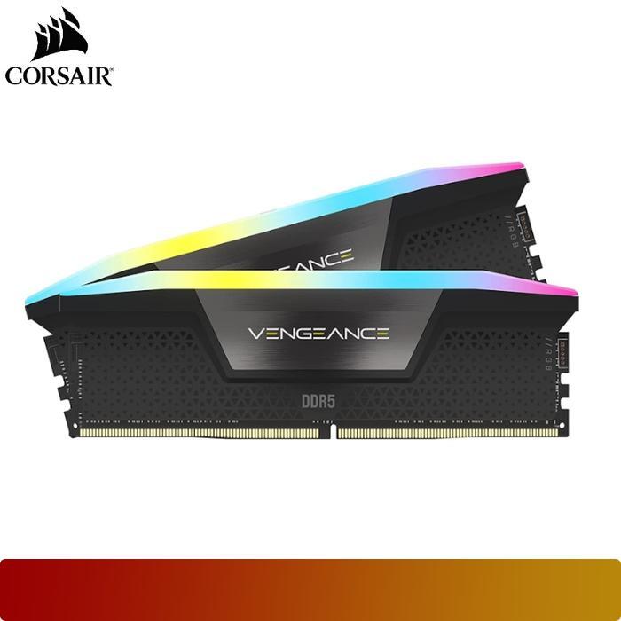 Jual CORSAIR CMH32GX5M2B6400Z36 VENGEANCE RGB 32GB (2x16GB) DDR5 DRAM ...