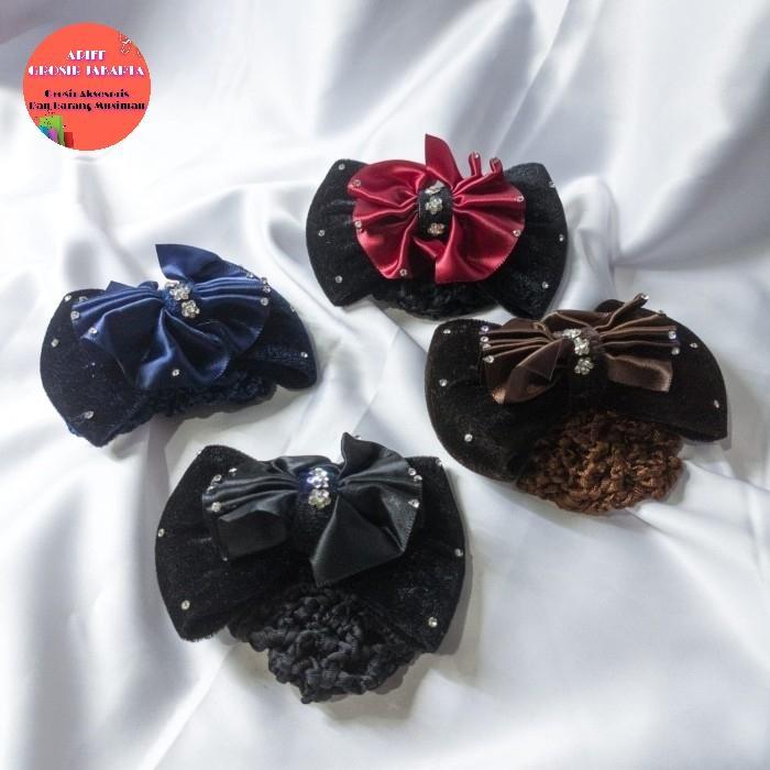 Jual Jepit Hairnet Jepitan Harnet Tebal Jepit Rambut Cepol Pita Sanggul ...
