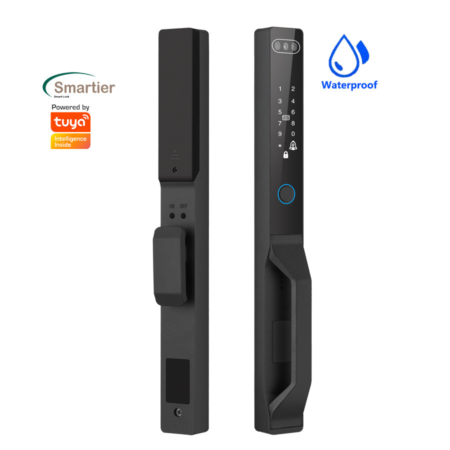 Jual Smartier 3d Face Recognition Biometric Fingerprint Smart Door Lock ...