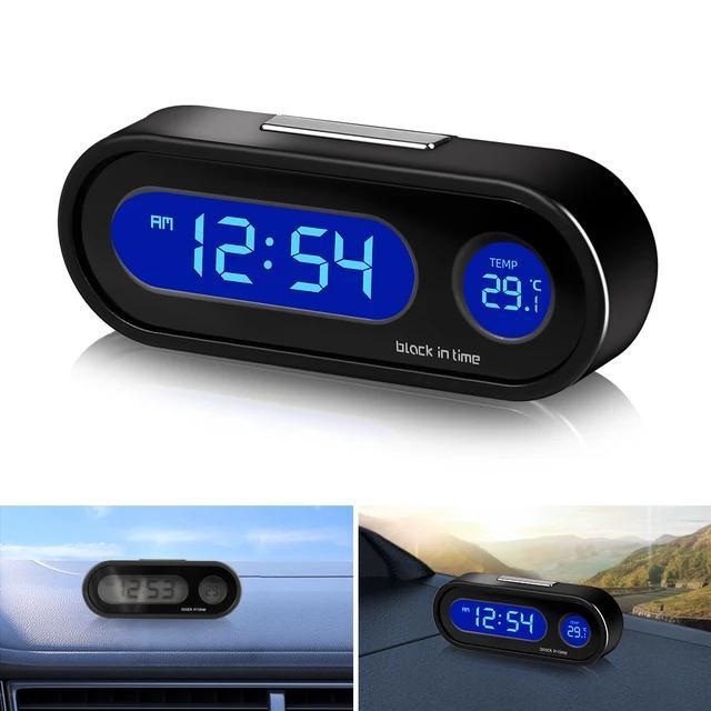 Jual Jam Digital Mobil Mini Jam Elektronik Termometer Waktu | Shopee ...
