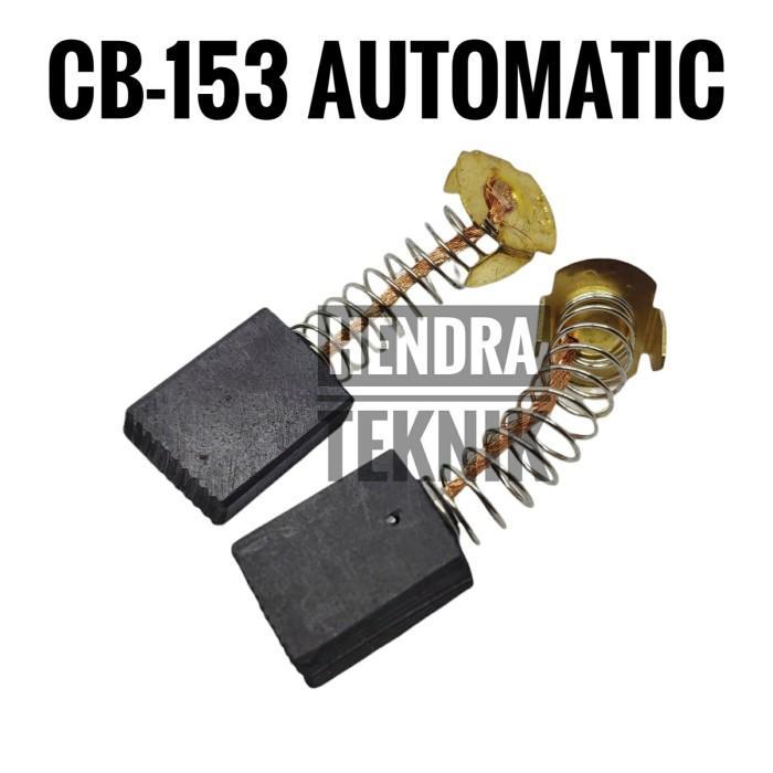 20-Pack Carbon Brushes For CB-153 Saw – 6.3mm X 13.3mm X 17mm – With Springs – Replacement Brushes