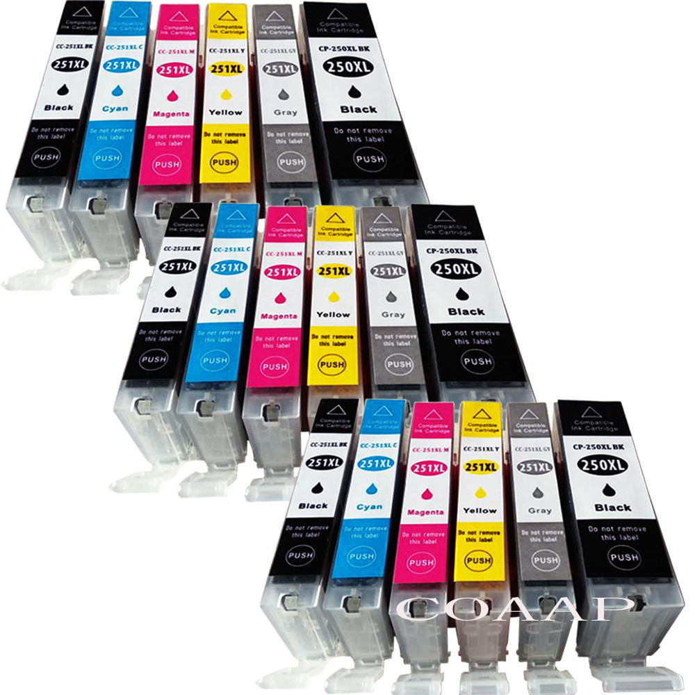 Jual 18 Pack Compatible Ink Cartridge For Canon Pixma Mg6320 Mg7120 ...