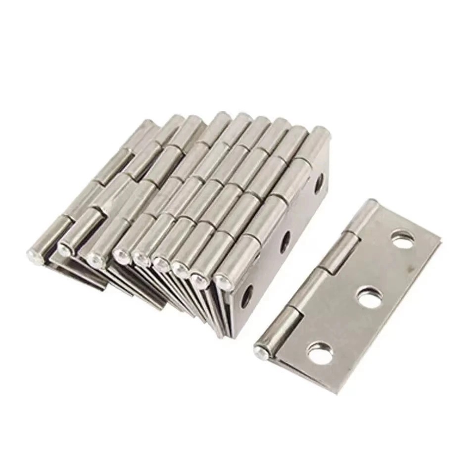 Jual PROMO 10/20pcs Stainless Steel Folding Hinge 2 Inch Door And ...