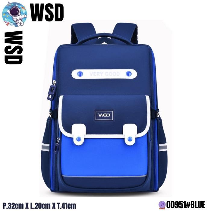 Jual fguh- Smartgirl Wsd Tas Ransel Anak Sekolah Sd Tahan Air 3D Timbul ...