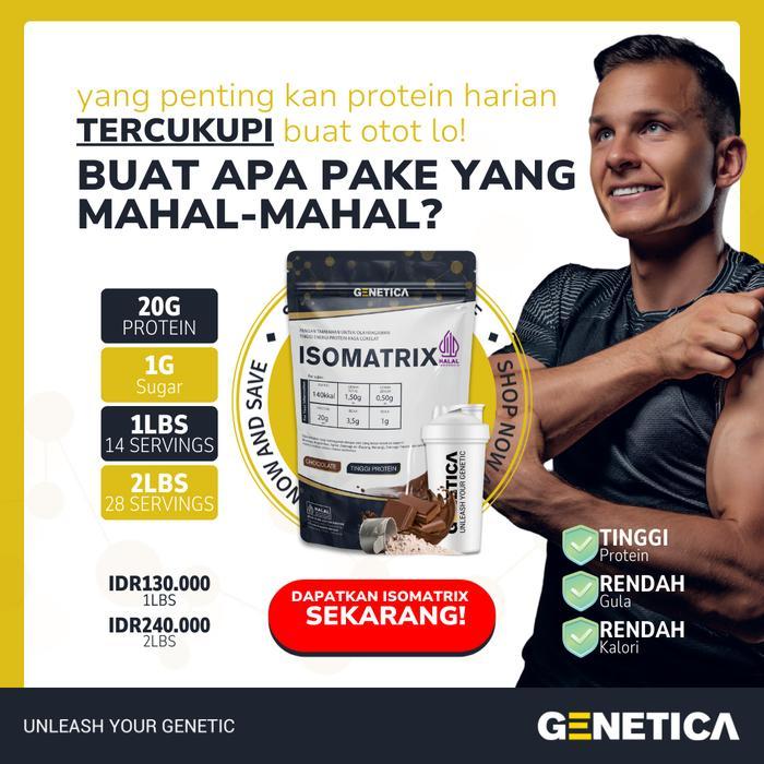 Jual New Genetica Isomatrix 2 Lbs Protein Isolate Matrix Ready | Shopee ...