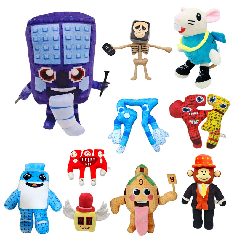 24 20 Stücke Italienise Brainrot Actionfiguren Kartenspiel Set