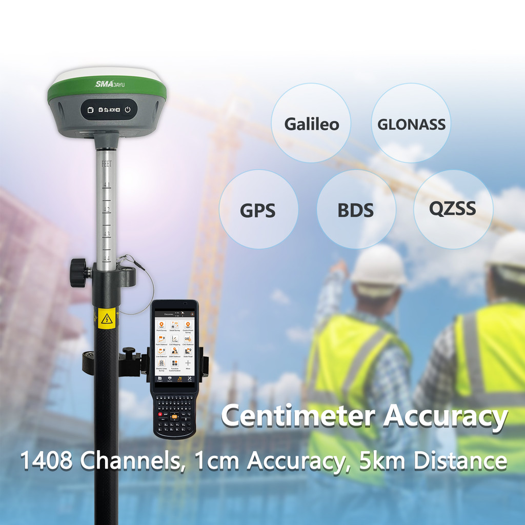 Jual High Precision With Imu Function Sma26 Gnss Rtk Base And Rover Set ...
