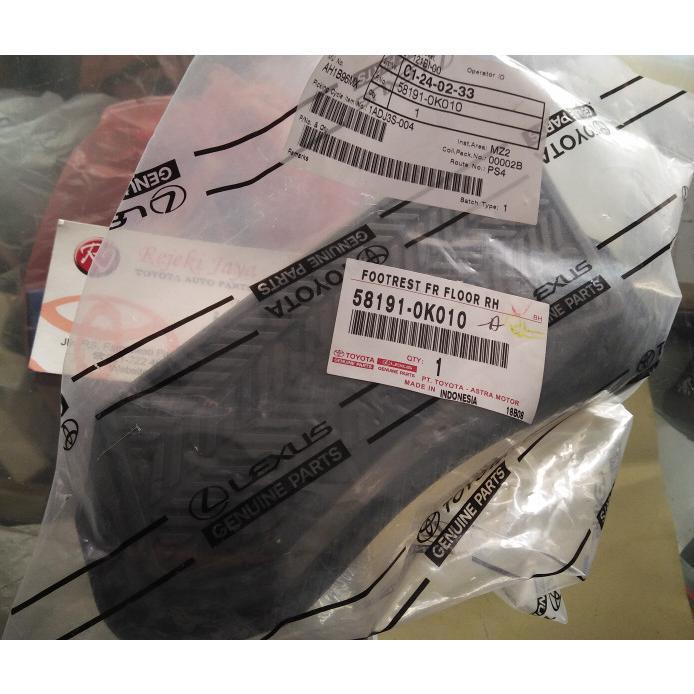 Jual Foot Rest / Tatakan Kaki Innova Fortuner Hilux Matic | Shopee ...