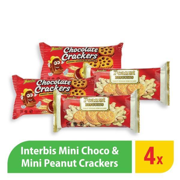 Jual idom- Special Mini Cracker (Interbis Mini Choco & Peanut) | Shopee ...