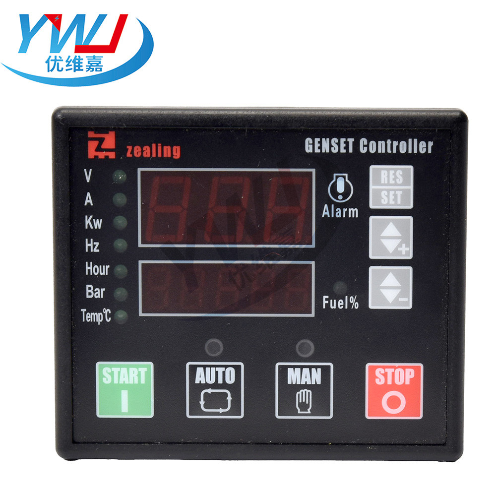 Jual Zealing Gcu 3000 Engine Automation Controller Panel Diesel Genset ...