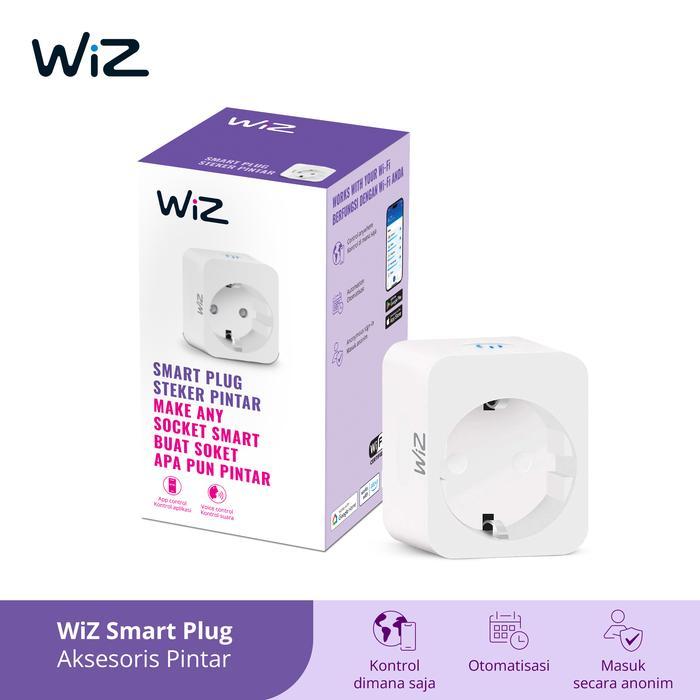 Jual [PROMO] WiZ Smart Plug WiFi Wireless Colokan Listrik Pintar Stop ...