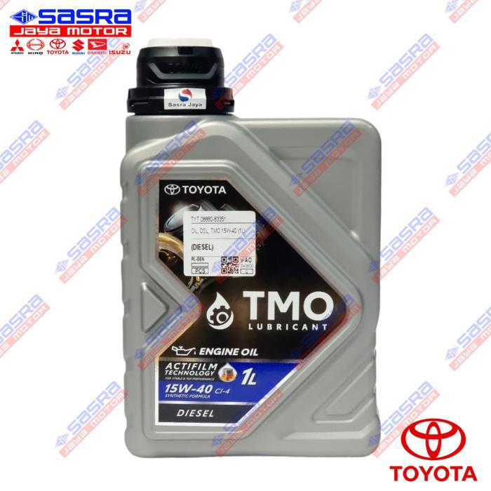 Jual Oli Mesin Diesel TMO (TOYOTA MOTOR OIL) 15W-40 CI-4 (1 Liter ...
