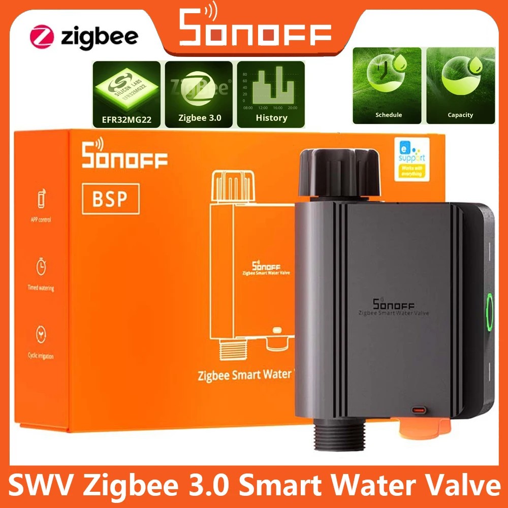 Jual Sonoff Swv Zigbee 3.0 Smart Water Valve Ip55 Irrigation System ...