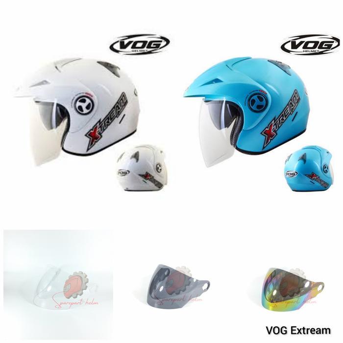 Jual yng9- Kaca Helm Vog Xtream Visor Helm Vog Xtream | Shopee Indonesia