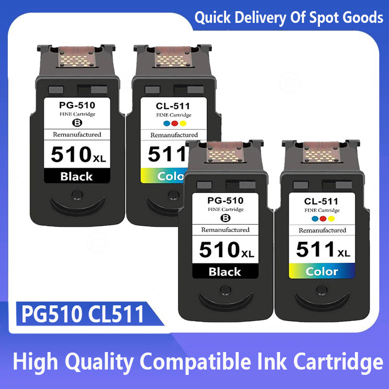 Jual Pg510 Cl511 Compatible Ink Cartridge For Canon Pg 510 Cl 511 Xl ...