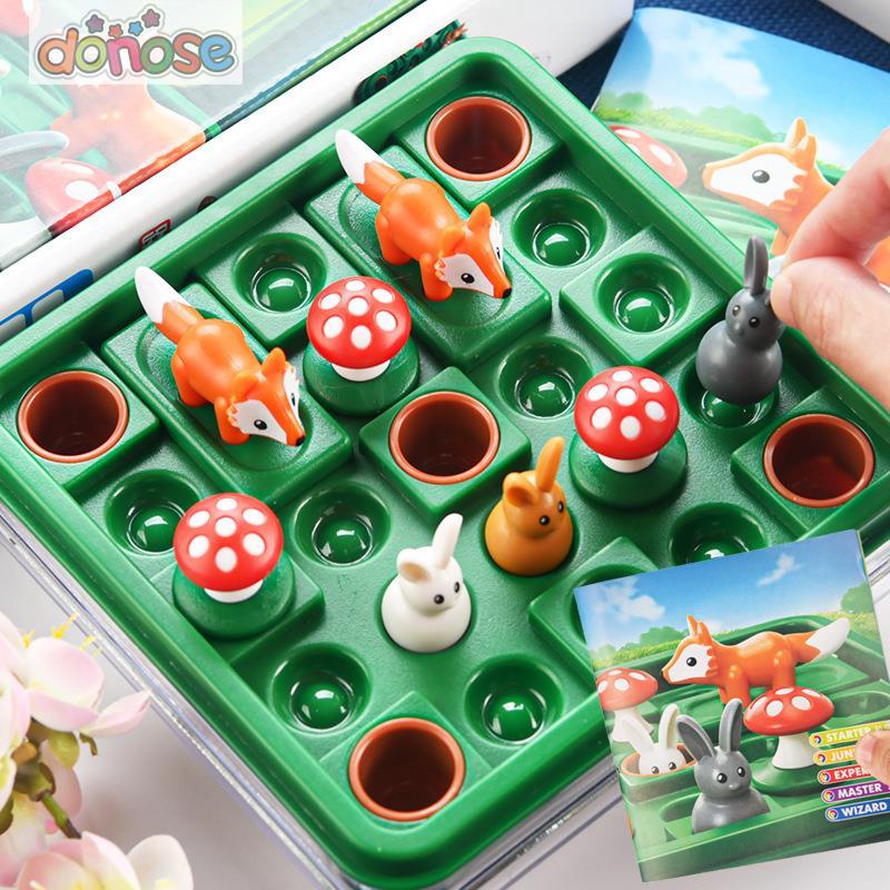 Jual Fox And Rabbit Smart Hide&seek Board Games Solution Skill Building ...