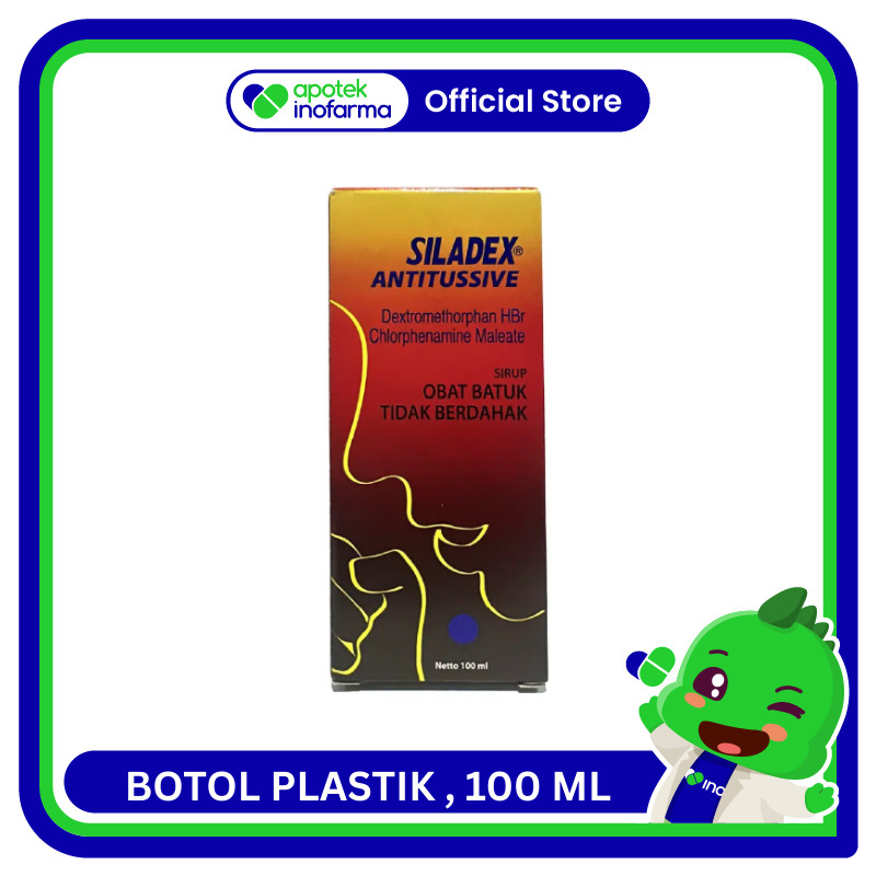 Jual SILADEX ANTITUSSIVE Konimex SIRUP BOTOL PLASTIK 100ML - Apotek ...
