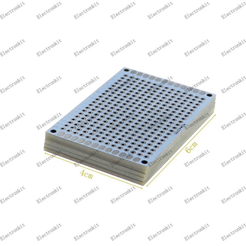 Jual 20pcs White PCB Prototype Board Prototboard Universal Stripboard ...
