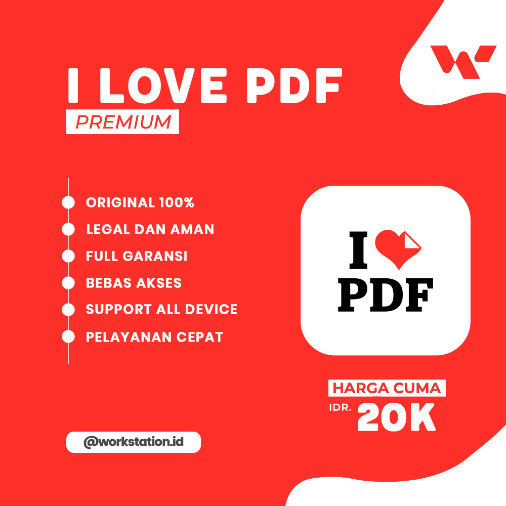 Jual iLovePDF Premium 1 Tahun - Edit & Sign PDF Online | Shopee Indonesia