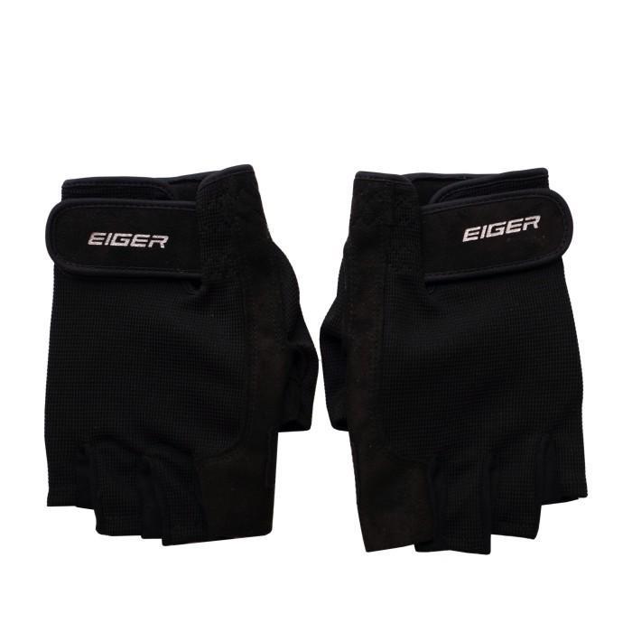 Jual Eiger New Riding Glove Half Black | Shopee Indonesia