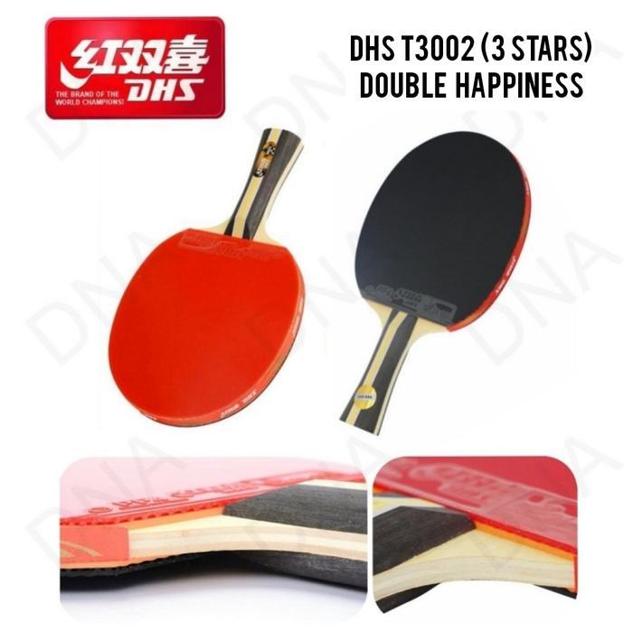 Jual Table Tennis Racket Dhs 3002 / Bat Tenis Meja Dhs 3002 - Original ...