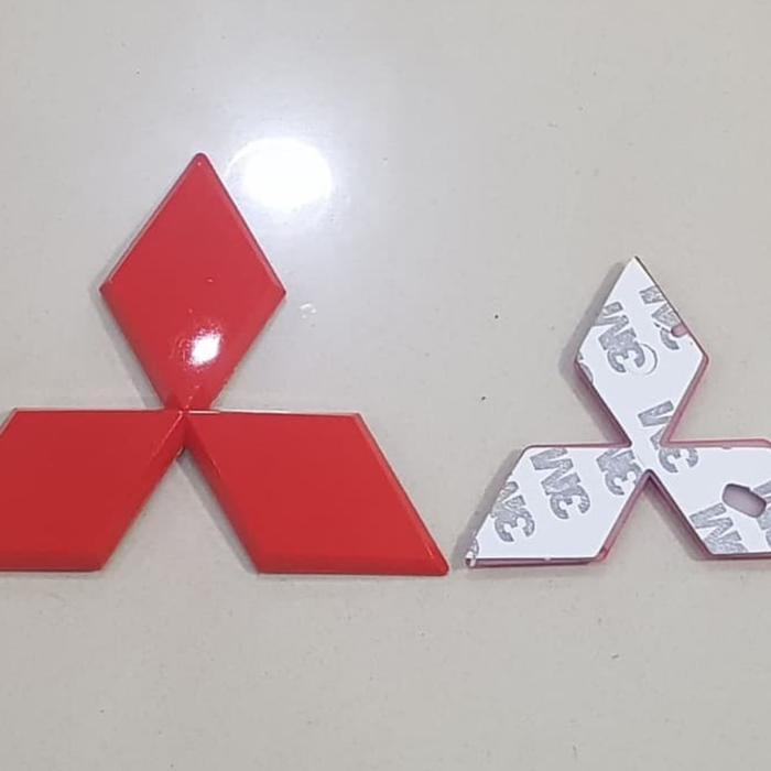 Jual Cover logo mitsubitshi expander merah | Shopee Indonesia