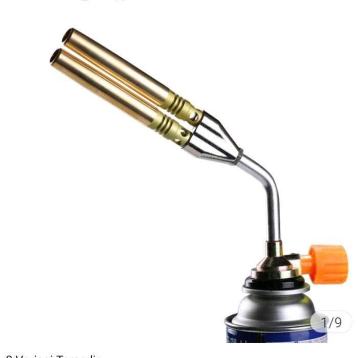 Jual Gas Torch Ganda Kepala Las Torch Double Kuningan Blow Torch Manual ...