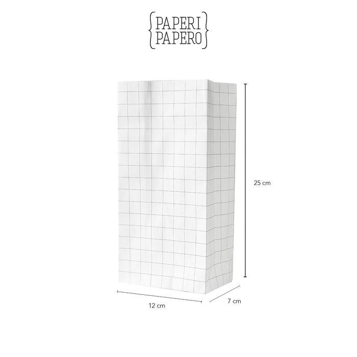 Jual ID PAPER LUNCH BAG - SQUARE (12X7X25 CM) KANTONG KERTAS MAKAN ROTI ...